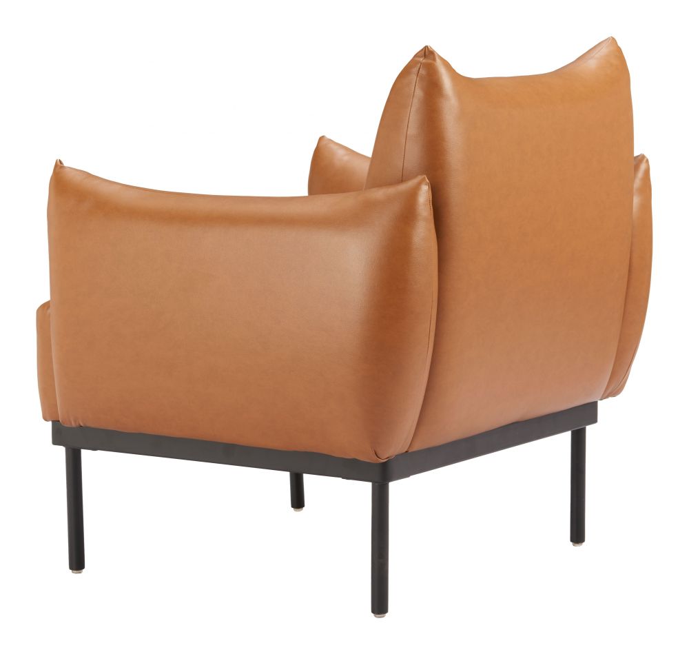 Zuo Modern Sekil Faux Leather Club Chair
