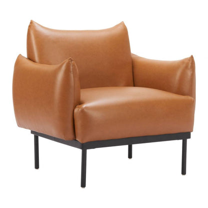 Zuo Modern Sekil Faux Leather Club Chair