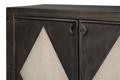 Selma Four Doors Wood Sideboard