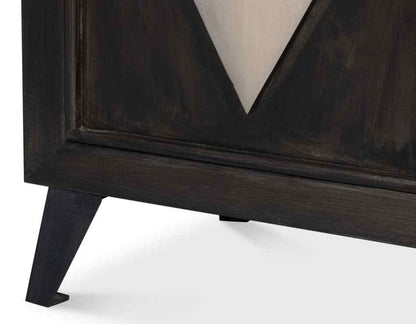 Selma Four Doors Wood Sideboard