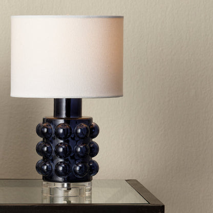 Seltzer Table Lamp - Blue-Table Lamps-Jamie Young-Sideboards and Things