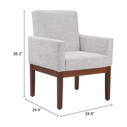 Senzil Performance Fabric Dining Chair - LOOMLAN - Zuo Modern - Dining Chairs