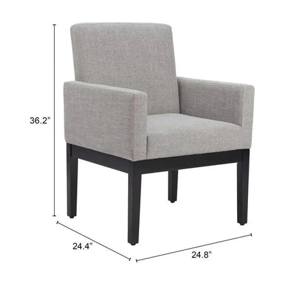 Senzil Performance Fabric Dining Chair - LOOMLAN - Zuo Modern - Dining Chairs