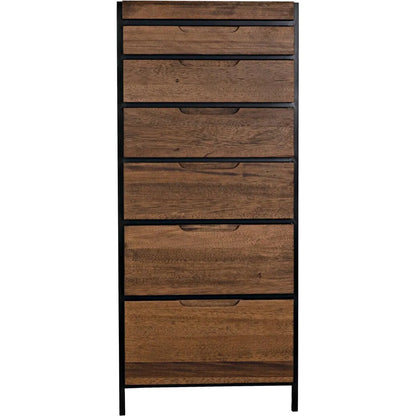 Noir Seoul Wood and Steel Tallboy