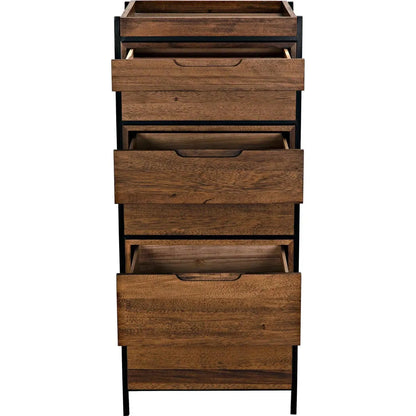 Noir Seoul Wood and Steel Tallboy