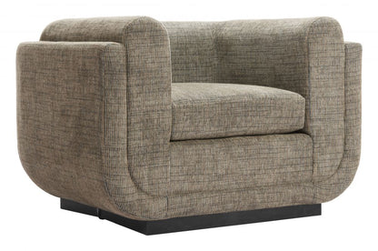 Zuo Modern Sereneu Chenille Fabric Club Chair