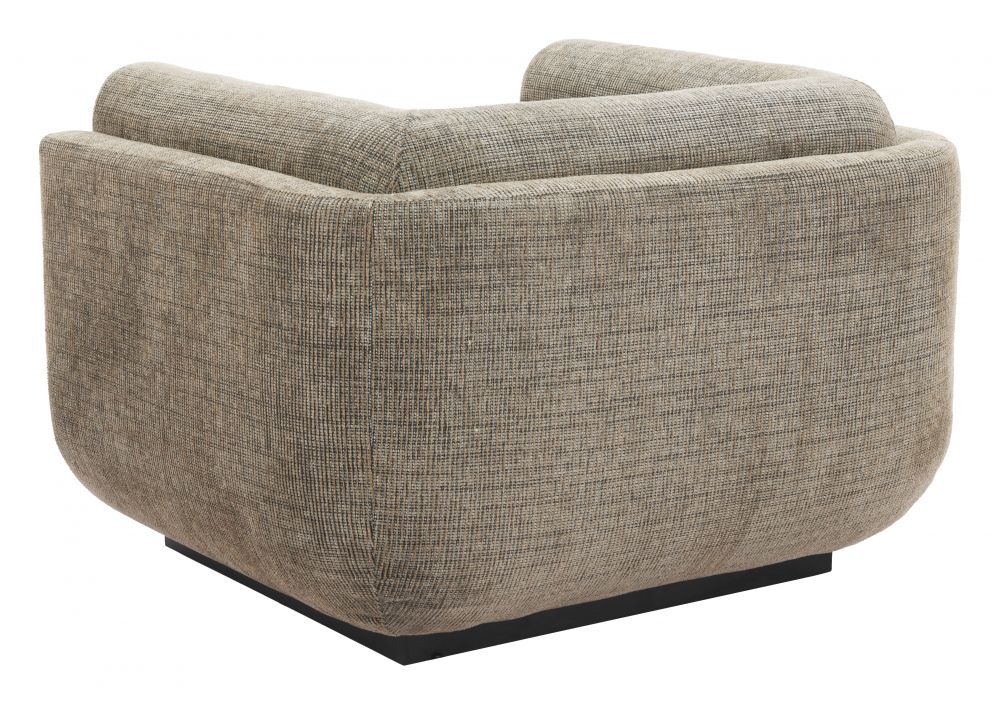 Zuo Modern Sereneu Chenille Fabric Club Chair