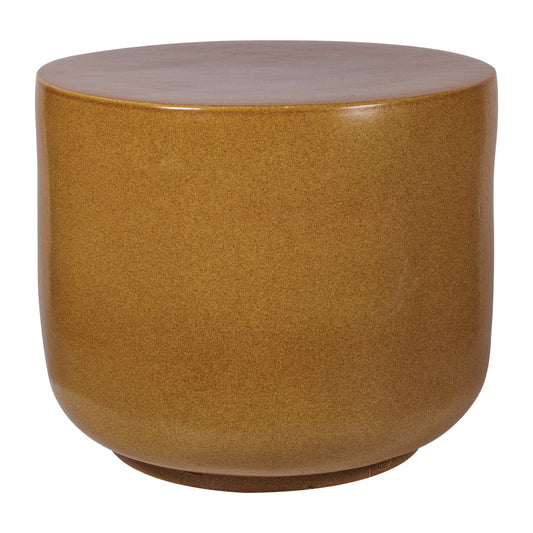 Serenity Grazed Side Table Tall - Brown Outdoor Accent Table-Outdoor Side Tables-Seasonal Living-Sideboards and Things