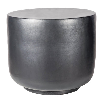 Serenity Grazed Side Table Tall - Grey Outdoor Accent Table-Outdoor Side Tables-Seasonal Living-Sideboards and Things