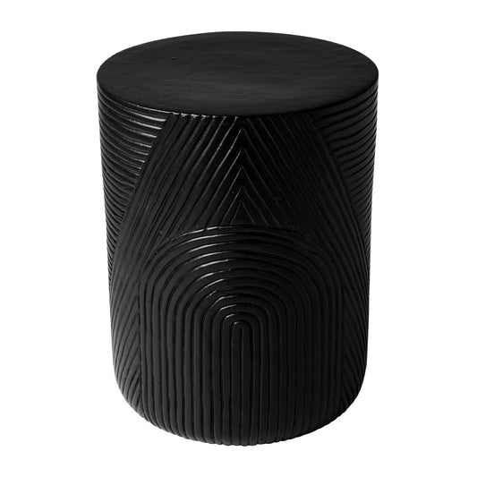 Seasonal Living Serenity  Side Table 16" - Black Outdoor Accent Table