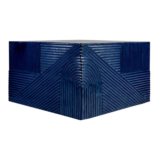 Seasonal Living Serenity  Square Table - Blue Outdoor Accent Table