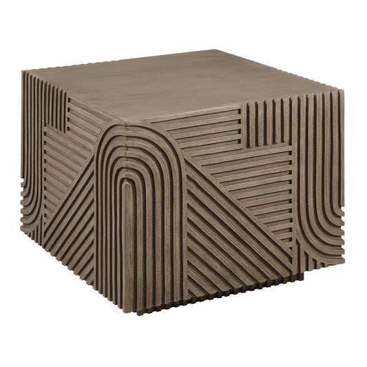 Seasonal Living Serenity Square Table - Brown Outdoor Accent Table