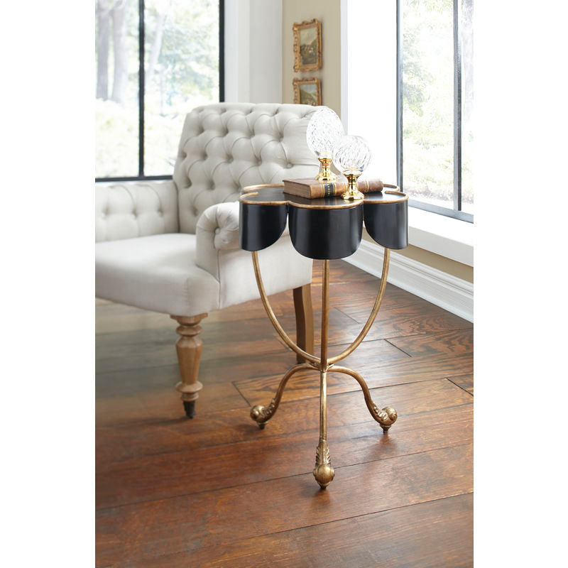 Chelsea House Seville Metal Black Accent Table
