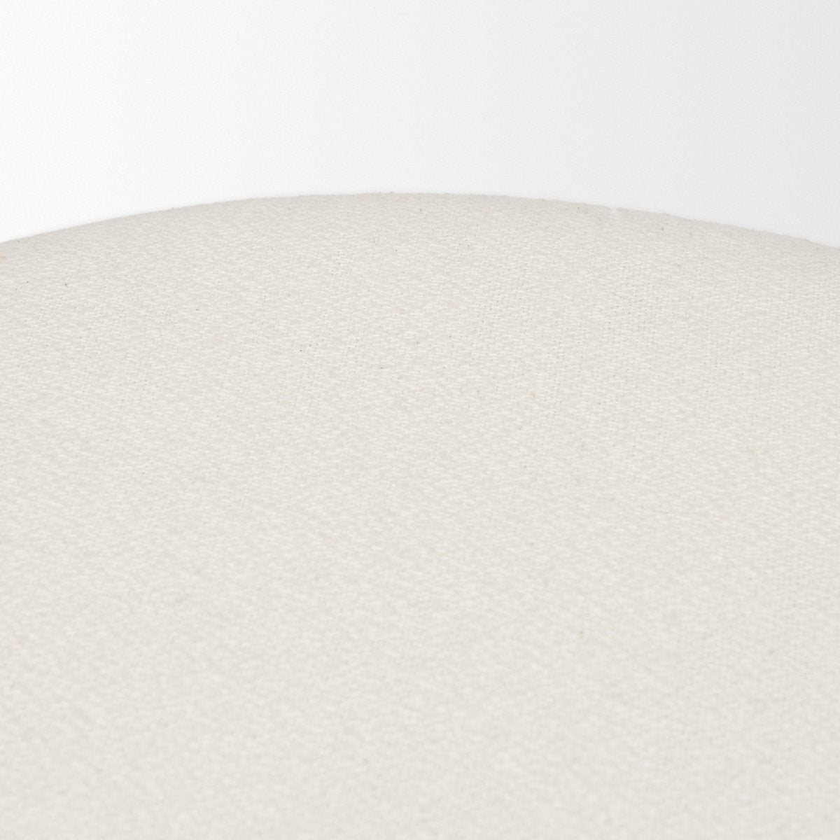 Mercana Shaiden Cream Fabric Stool