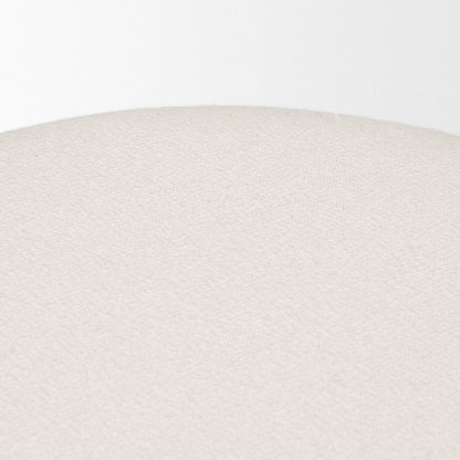 Mercana Shaiden Cream Fabric Stool