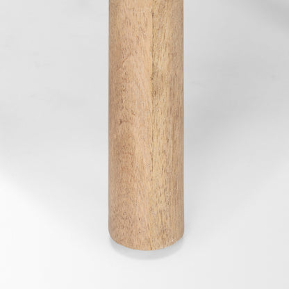 Mercana Shaiden Cream Fabric Stool
