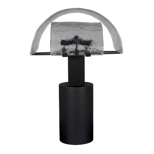 Shiitake Lamp-Table Lamps-Noir-Sideboards and Things