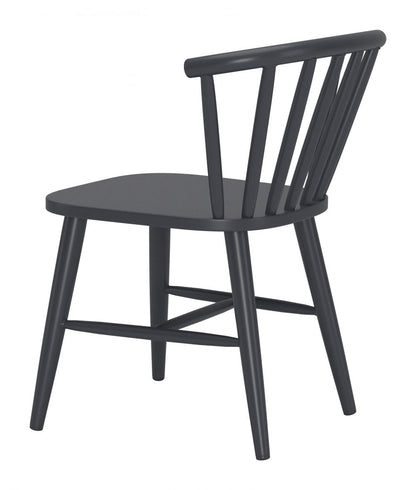 Zuo Modern Shio Aluminum Outdoor Dining Chair Black