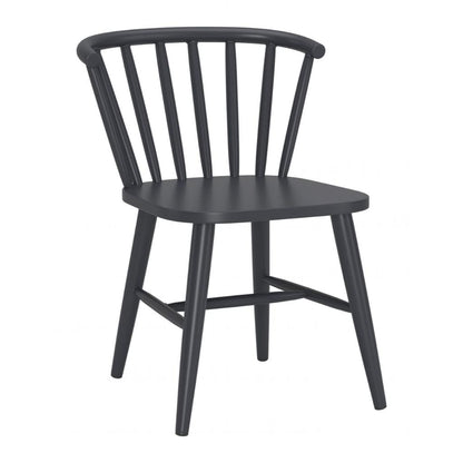 Zuo Modern Shio Aluminum Outdoor Dining Chair Black