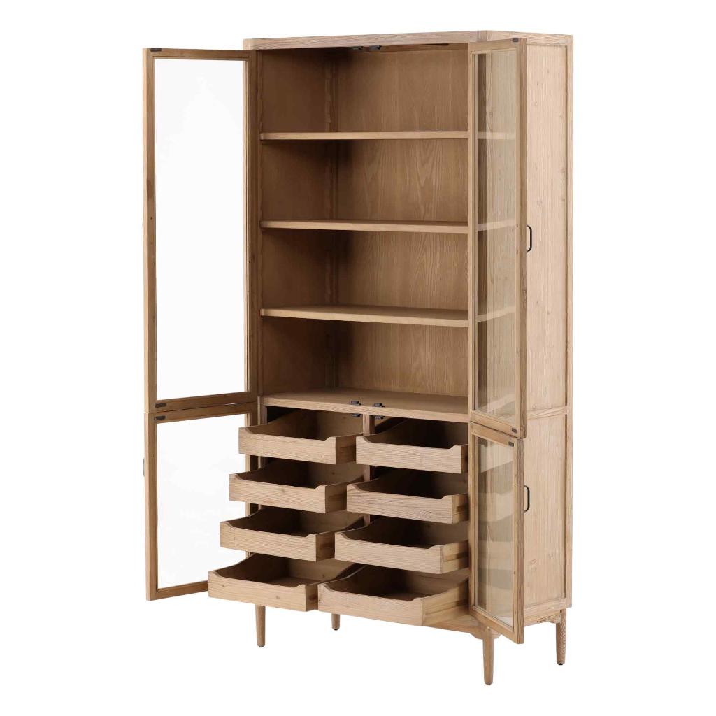 Furniture Classics Shirley Natural Wood Bookcase