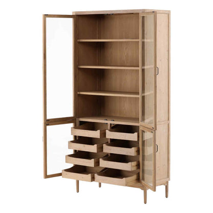 Furniture Classics Shirley Natural Wood Bookcase