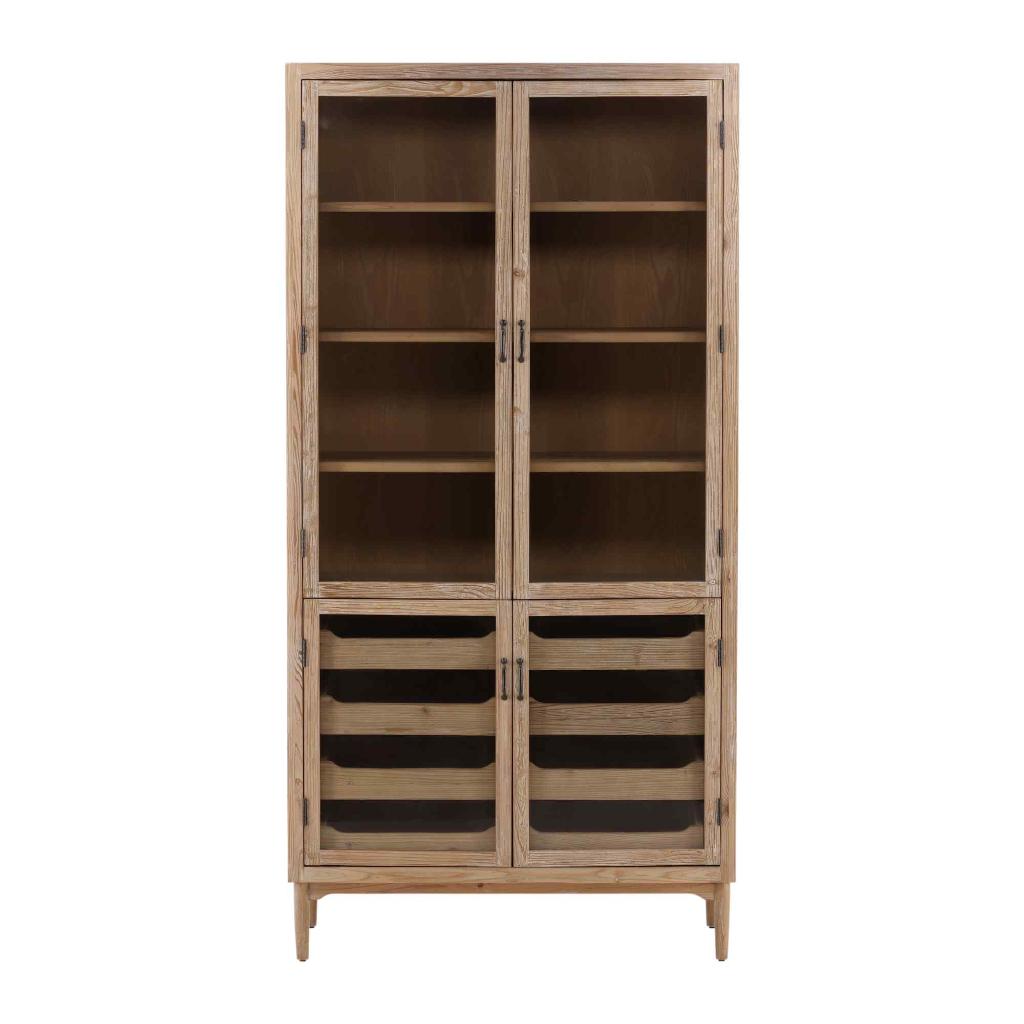 Furniture Classics Shirley Natural Wood Bookcase