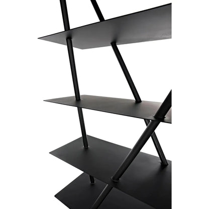 Siddhartha Bookcase, Black Metal
