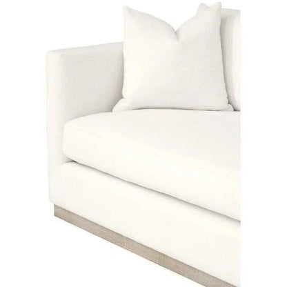 Essentials For Living Siena 96" Plinth Base Performance Fabric Sofa