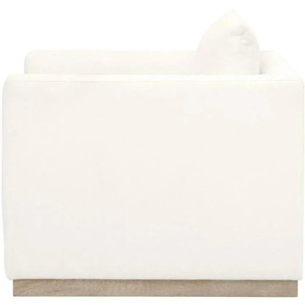 Essentials For Living Siena 96" Plinth Base Performance Fabric Sofa