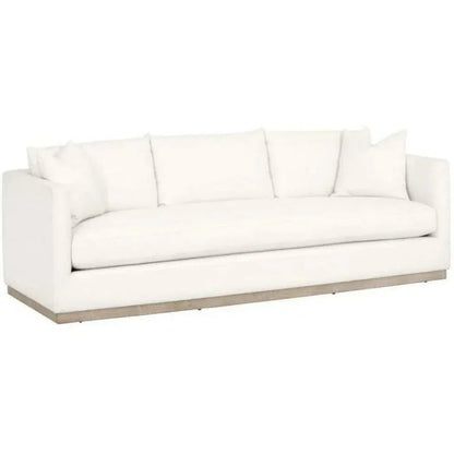 Essentials For Living Siena 96" Plinth Base Performance Fabric Sofa