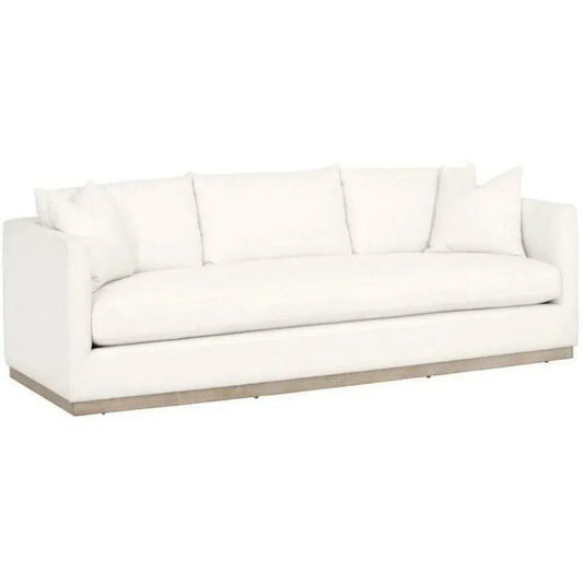 Essentials For Living Siena 96" Plinth Base Performance Fabric Sofa