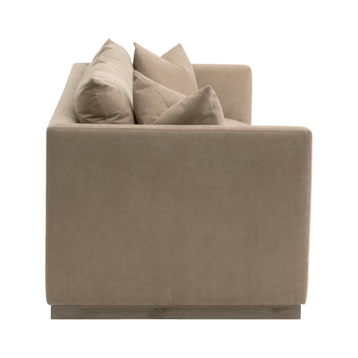 Essentials For Living Siena 96" Plinth Base Performance Fabric Sofa
