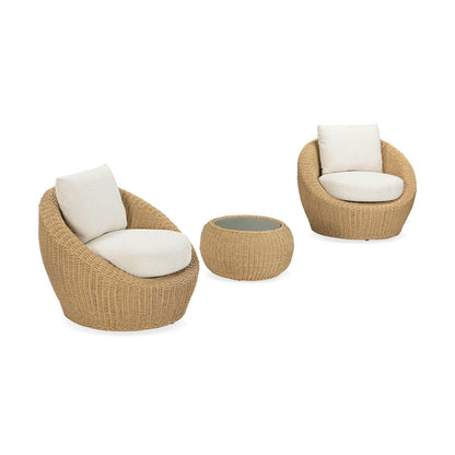 LH Home Siesta All Weather Wicker Outdoor Club Chair