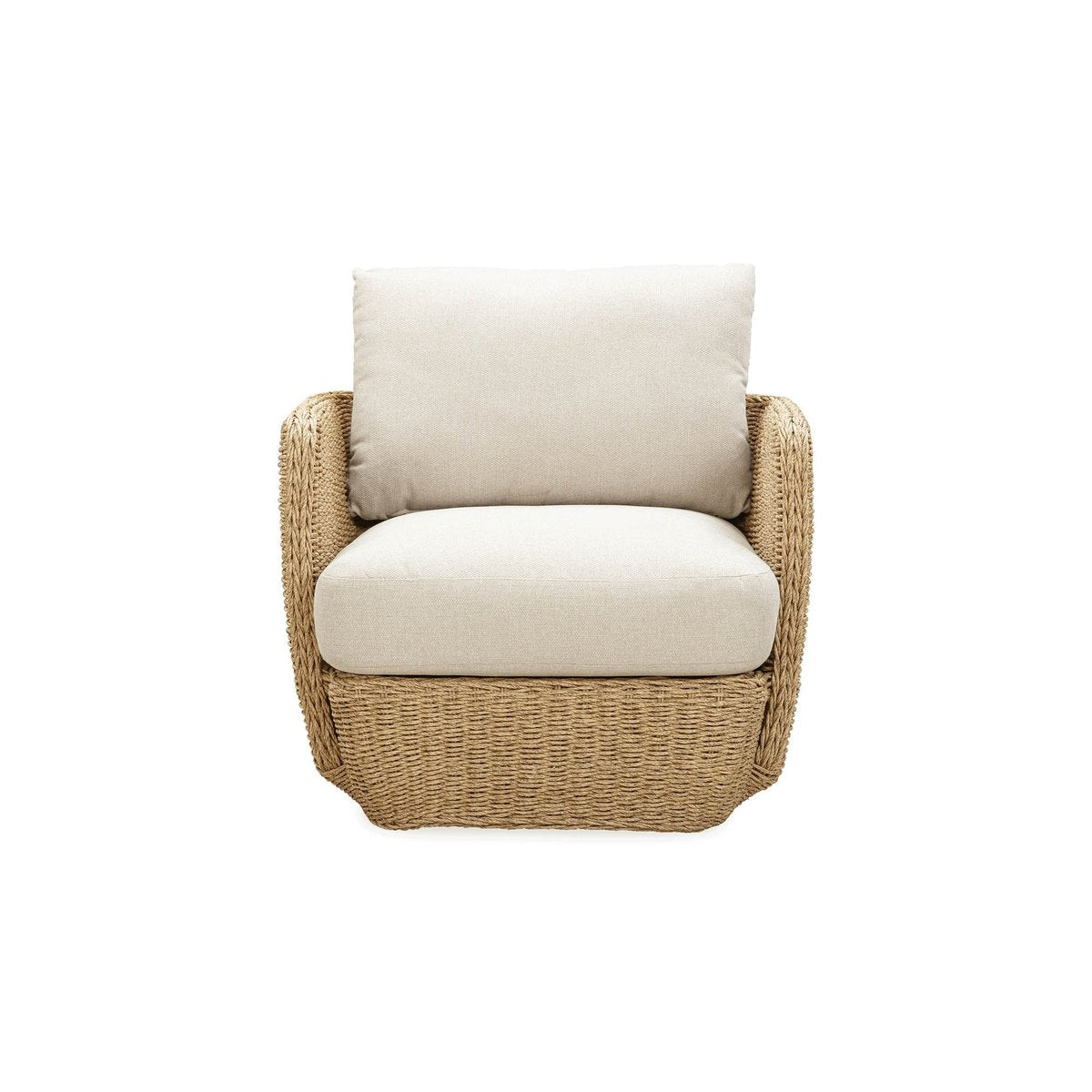 LH Home Siesta All-Weather Wicker Outdoor Club Chair