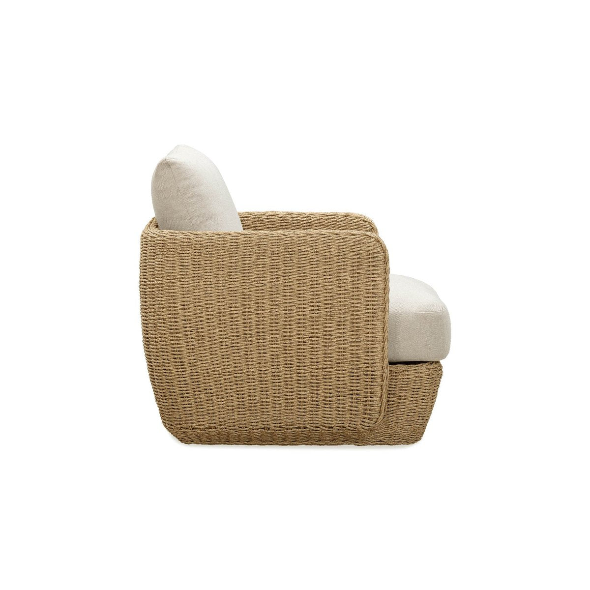 LH Home Siesta All-Weather Wicker Outdoor Club Chair