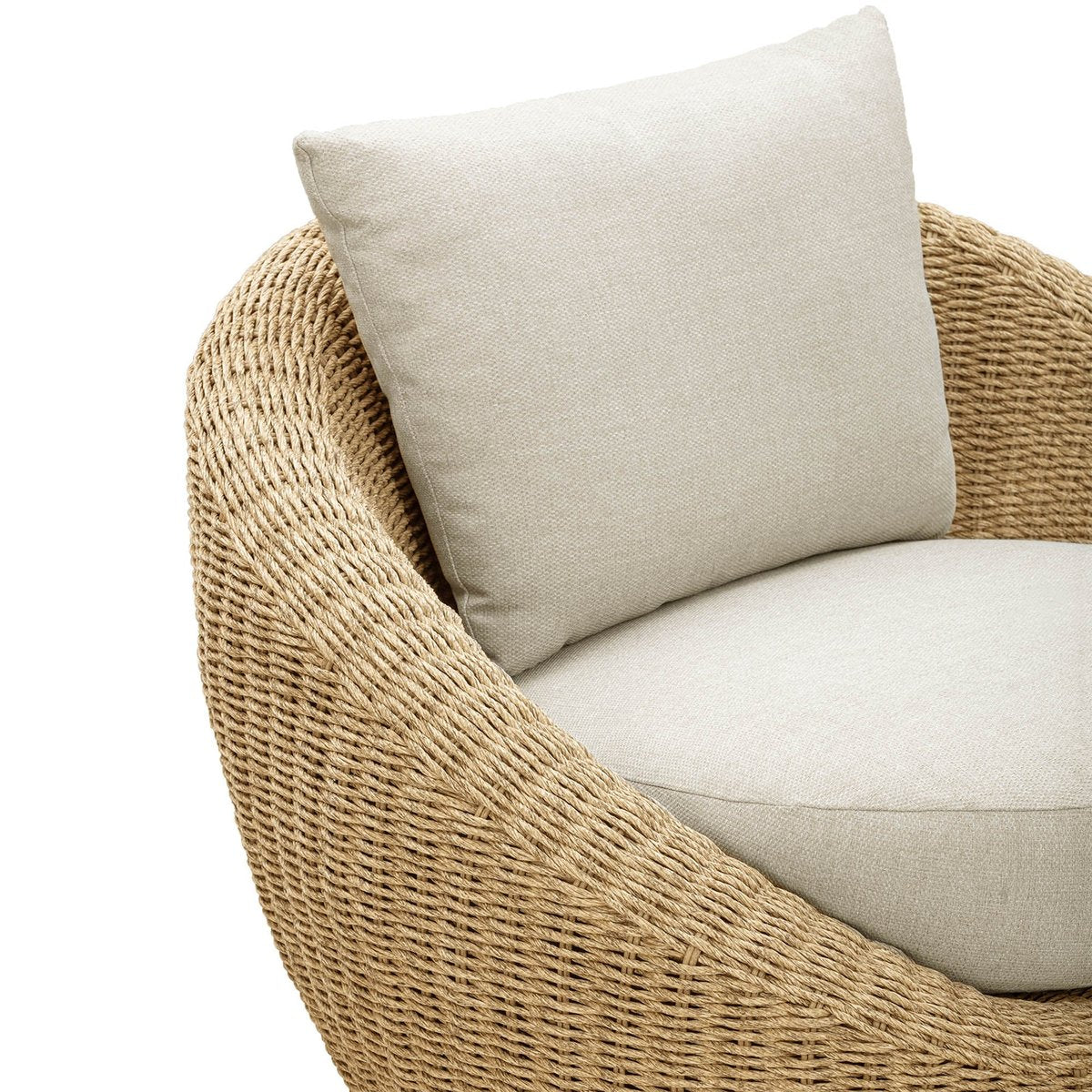 LH Home Siesta All Weather Wicker Outdoor Club Chair