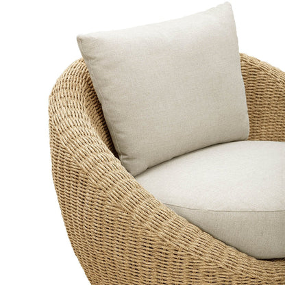 LH Home Siesta All Weather Wicker Outdoor Club Chair