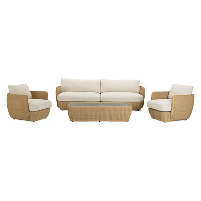 LH Home Siesta All-Weather Wicker Outdoor Coffee Table