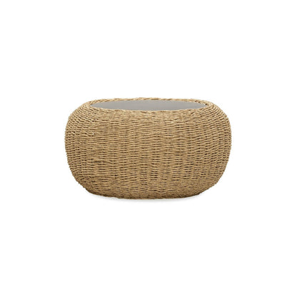 LH Home Siesta All Weather Wicker Outdoor Side Table