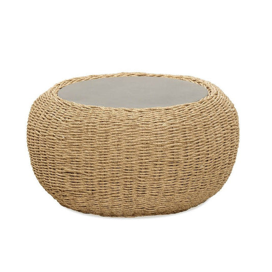 LH Home Siesta All Weather Wicker Outdoor Side Table