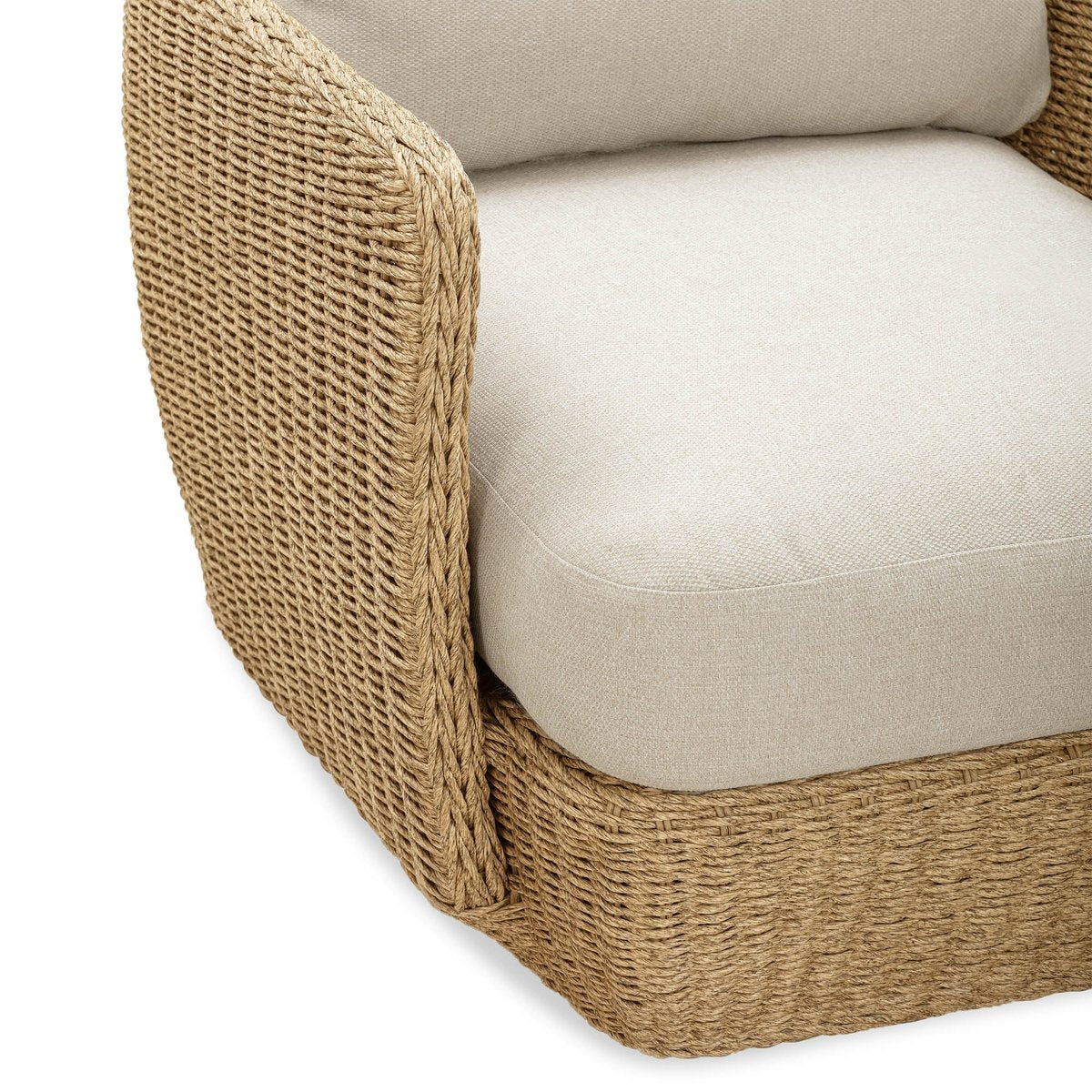 LH Home Siesta All-Weather Wicker Outdoor Sofa