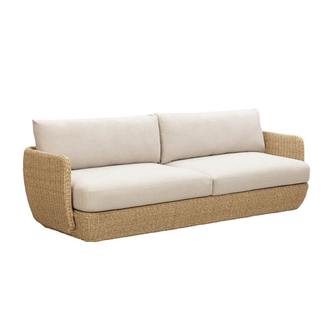 LH Home Siesta All-Weather Wicker Outdoor Sofa