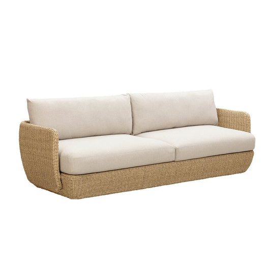 LH Home Siesta All-Weather Wicker Outdoor Sofa