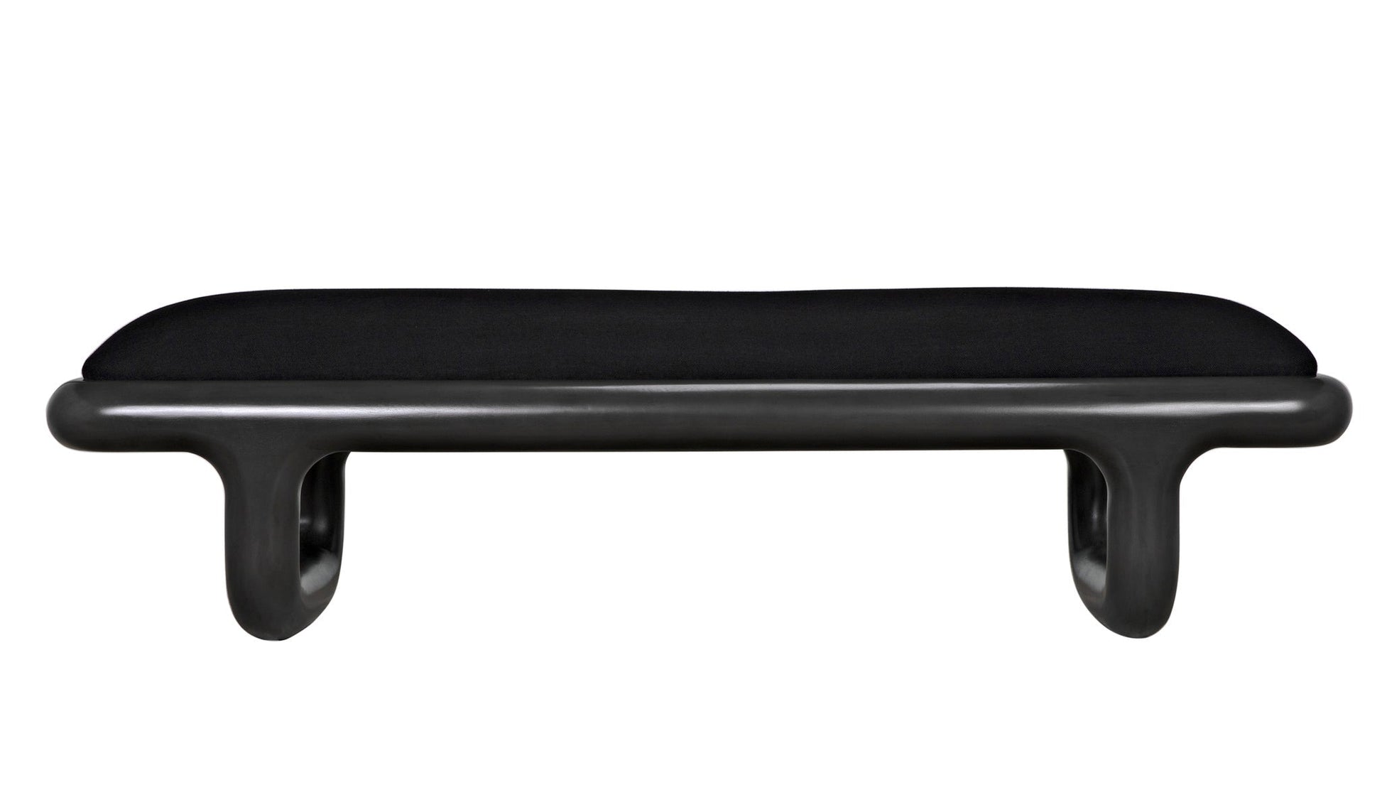 Sigmund Bench-Bedroom Benches-Noir-Sideboards and Things