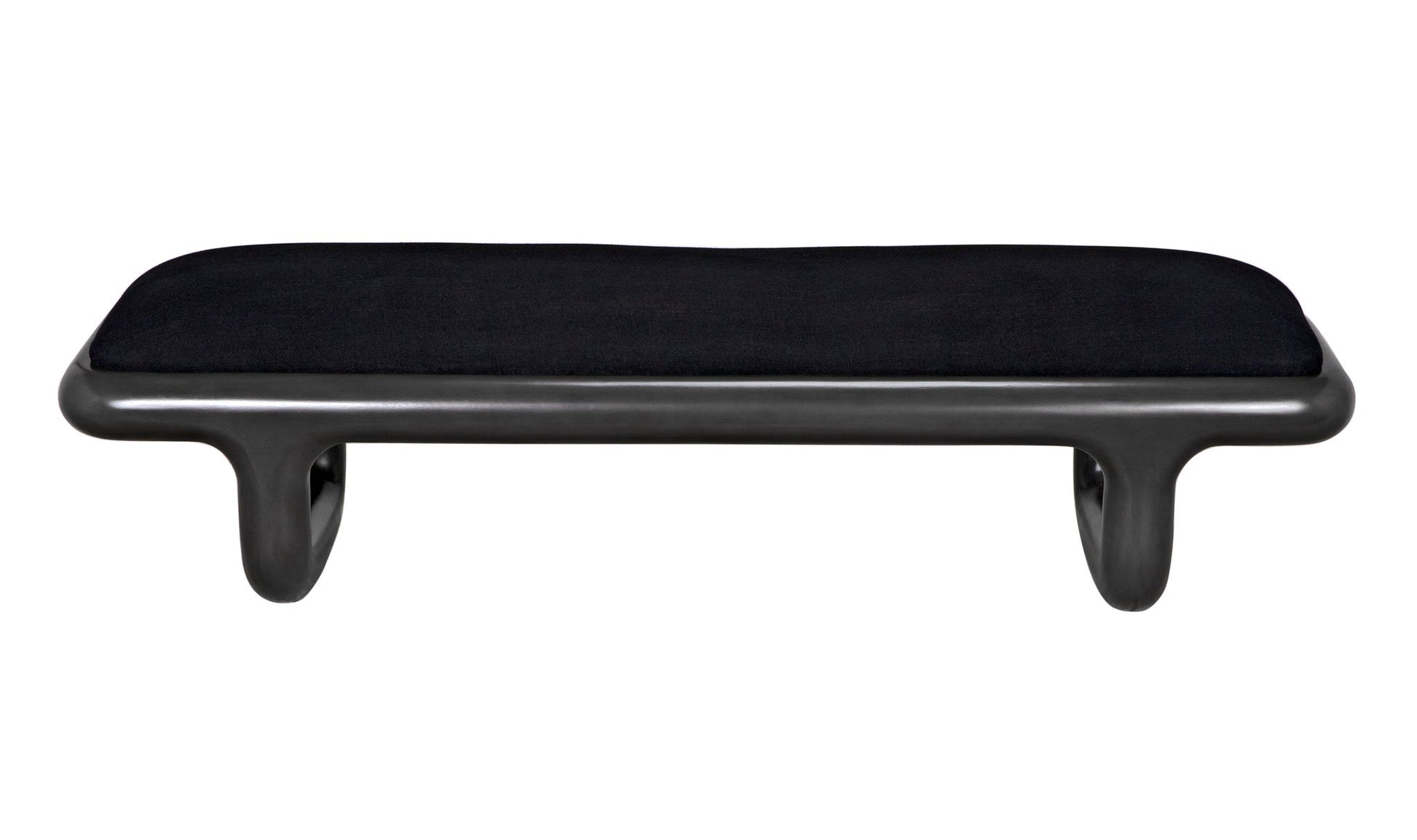 Sigmund Bench-Bedroom Benches-Noir-Sideboards and Things