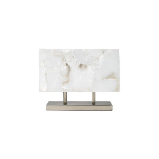 Silver Alabaster Ghost Horizon Table Lamp Table Lamps Sideboards and Things By Jamie Young