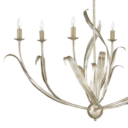 Silver Granello Menefee Silver Chandelier Chandeliers Sideboards and Things By Currey & Co