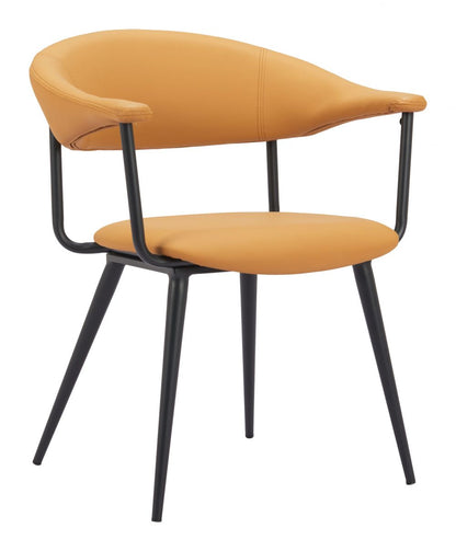 Zuo Modern Sima Faux Leather Dining Chair