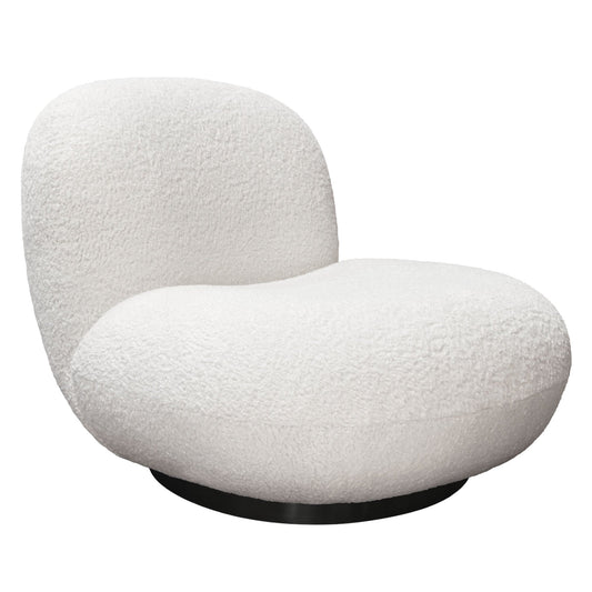 Diamond Sofa Simone Fabric Swivel Club Chair
