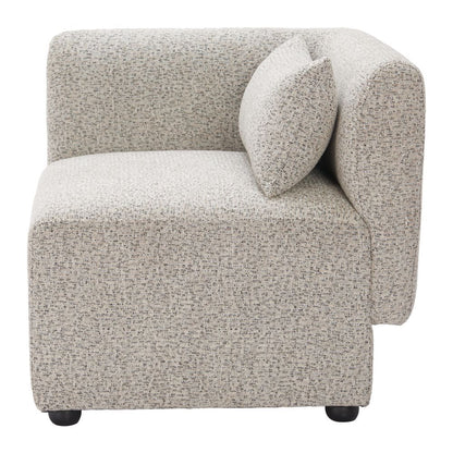 Zuo Modern Simu Textured Fabric Corner Chair
